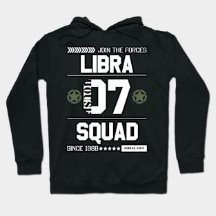 Zodiac Majesty Libra Squad White Hoodie